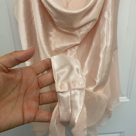 Women's Pink Jezebel Intimate Nightie w/ flounce detail size large balletcore - Picture 3 of 8